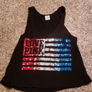 Pink Victoria's Secret tank top Sz XS